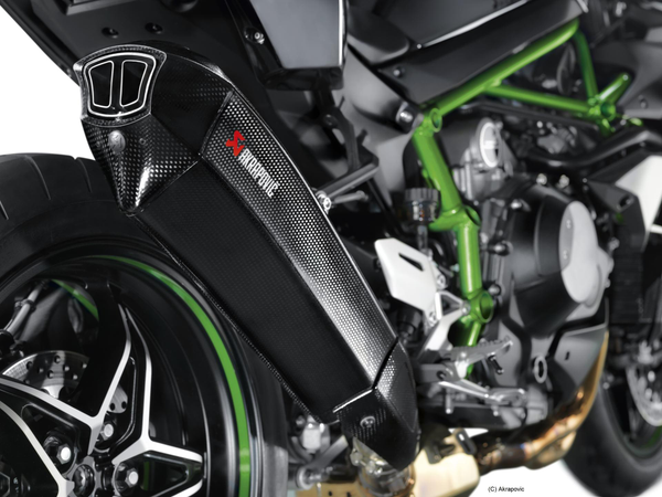 Akrapovič Carbon Exhaust - Track Only (Ninja H2 & Z H2)