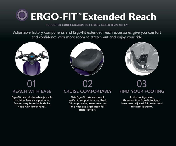 ERGO-FIT™ Extended Reach Kit (Vulcan S)
